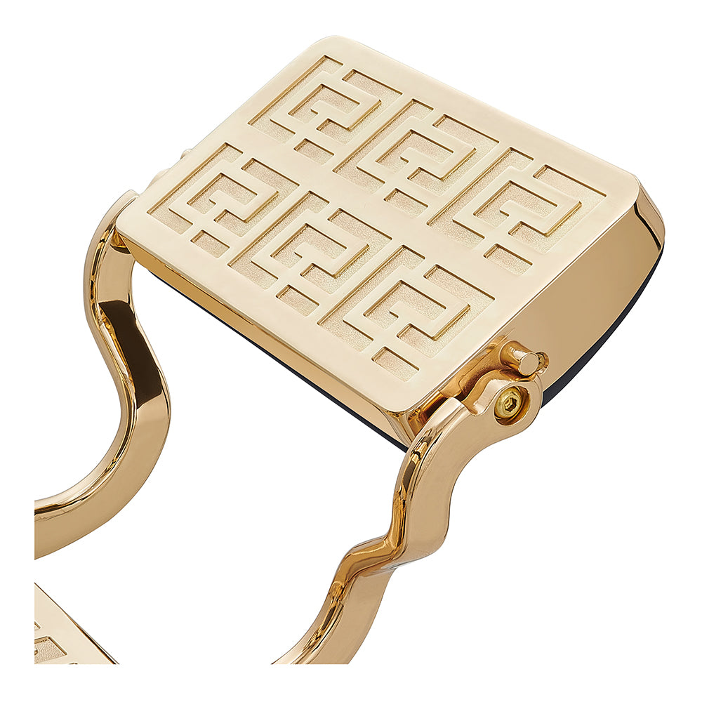 Princeton II Gold Barber Chair - Black DIR