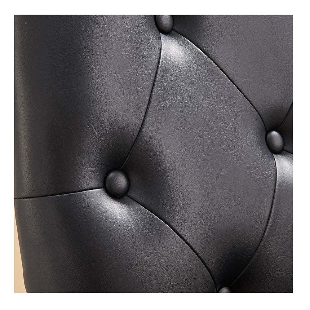 The Cavalier Professional Barber Chair Black DIR