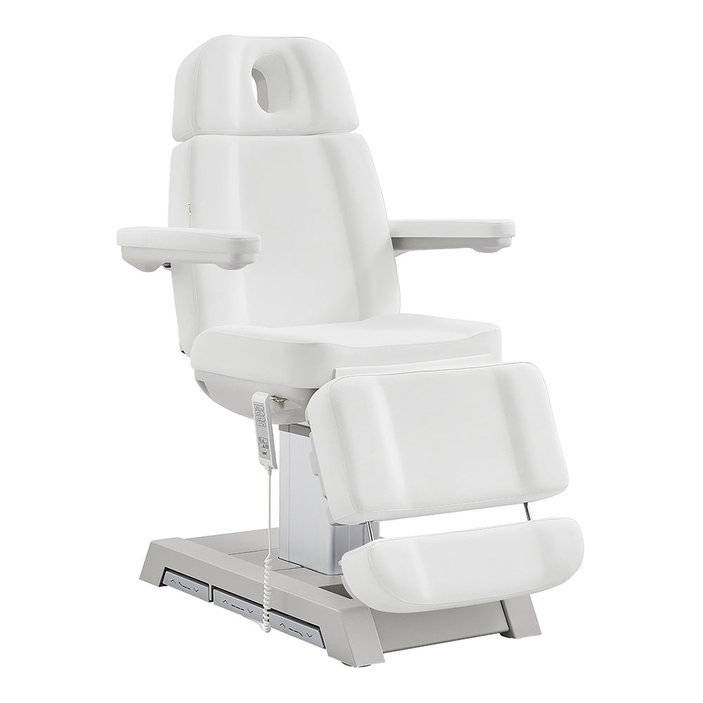 Sydney Medical Chair – 4 Motors with Foot Remote & Hand Remote White DIR