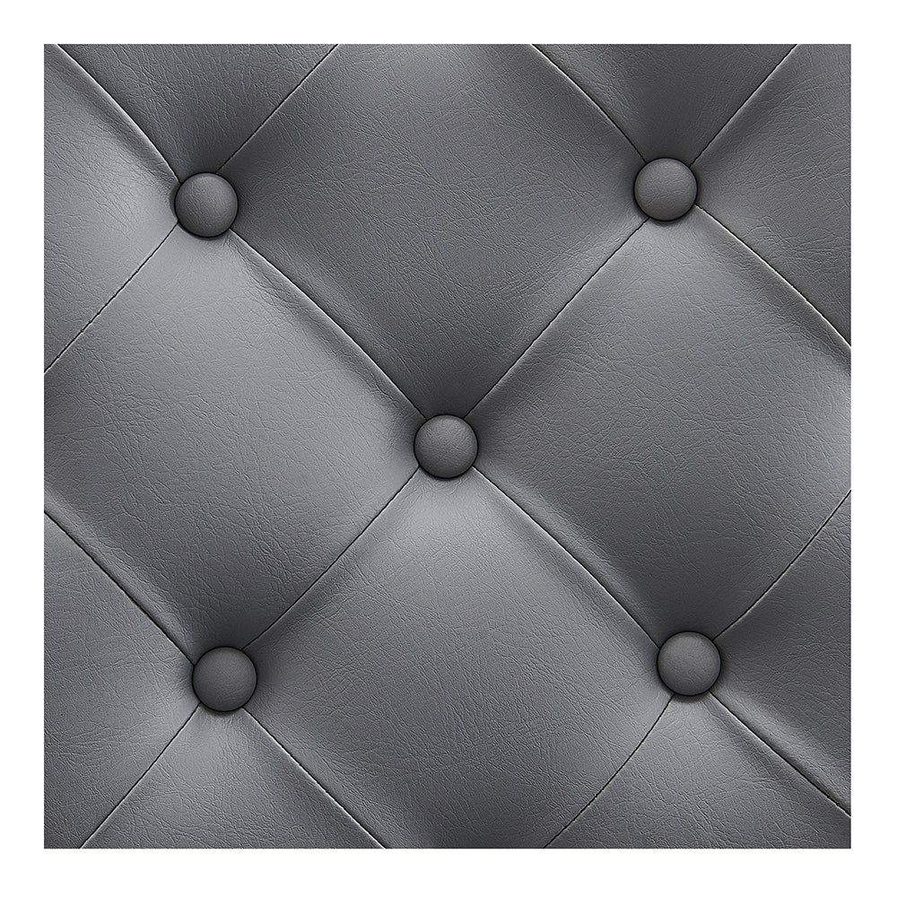 The Viking Modern Barber Chair Gray DIR