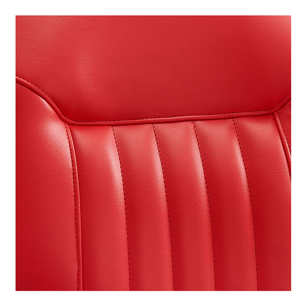 Kaiser II Retro Style Barber Chair Red DIR