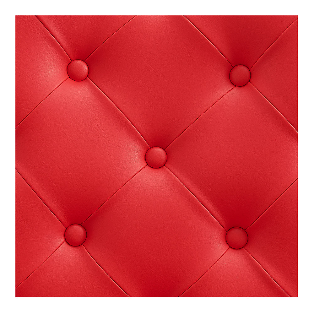 The Viking Modern Barber Chair Red DIR