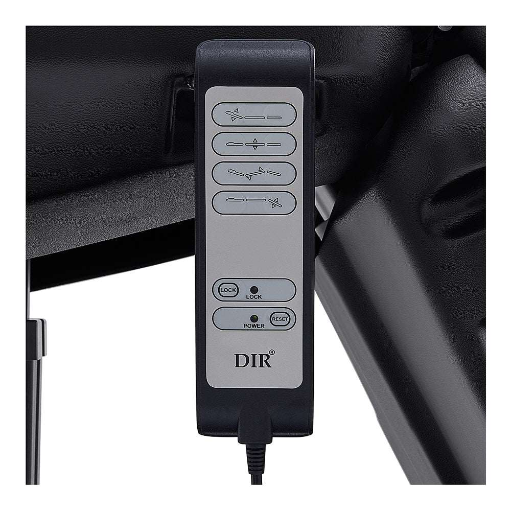 Sydney Medical Chair – 4 Motors with Foot Remote & Hand Remote Black DIR