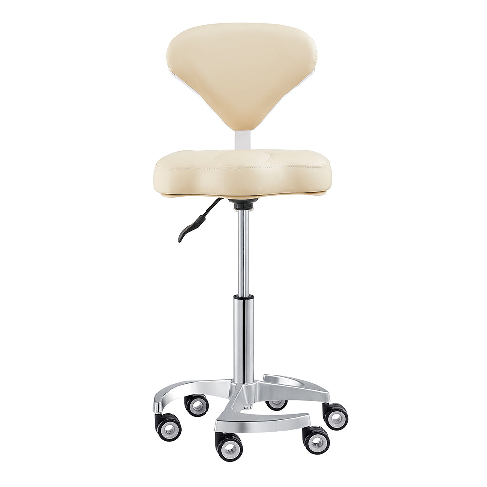 Zen Adjustable Swivel Beige Stool DIR
