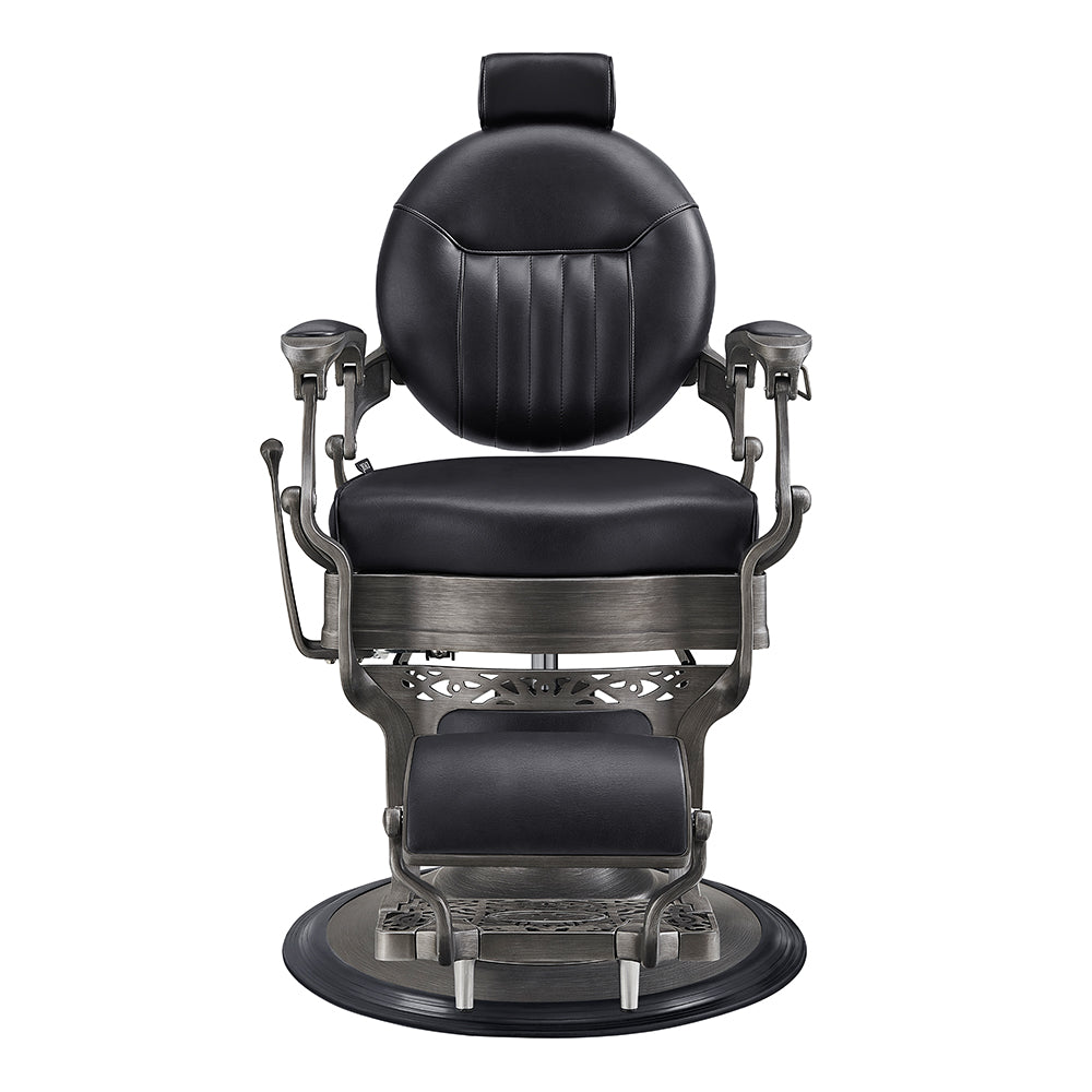 Kaiser II Retro Style Barber Chair Black DIR