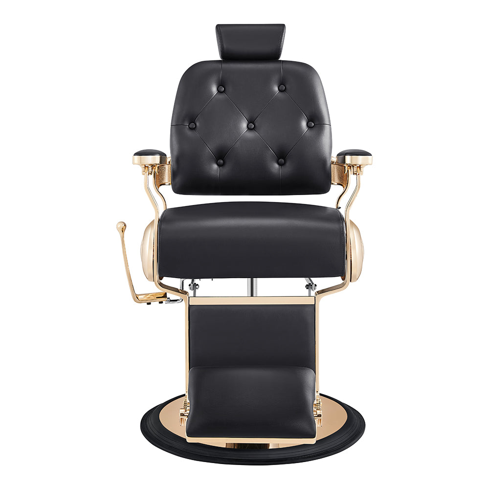 The Cavalier Professional Barber Chair Black DIR