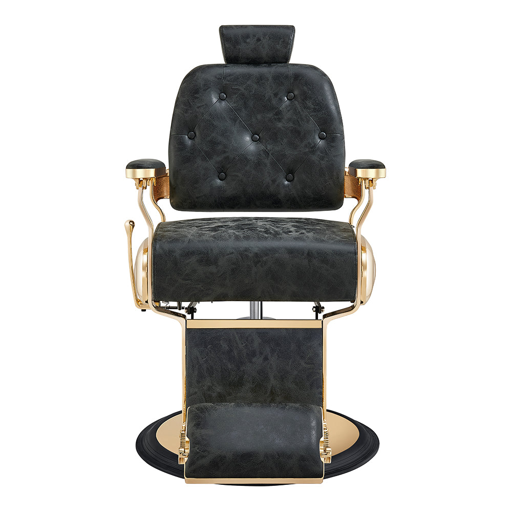 The Cavalier Professional Barber Chair Vintage Black DIR