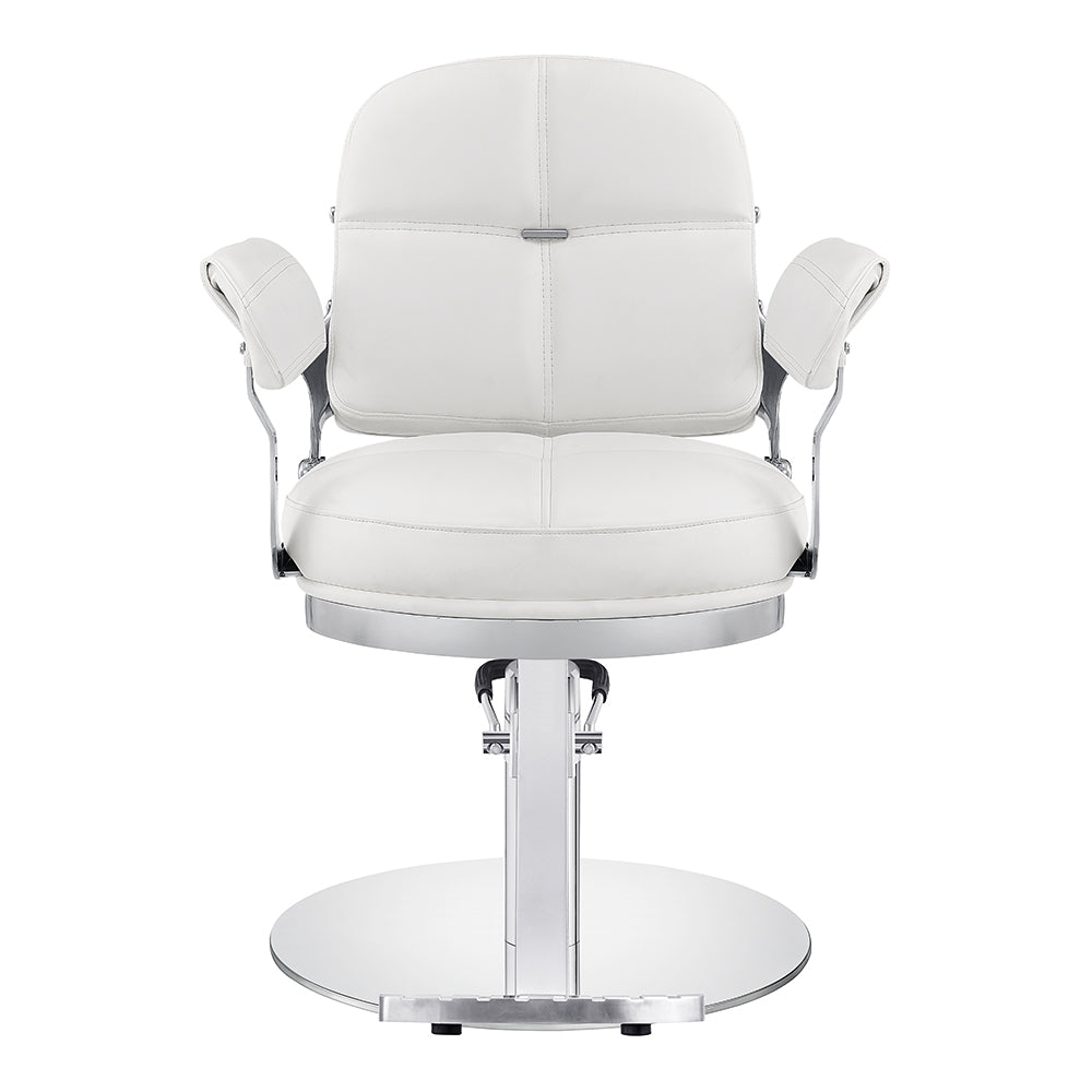 Milano Salon Hairdressing Styling Chair White DIR