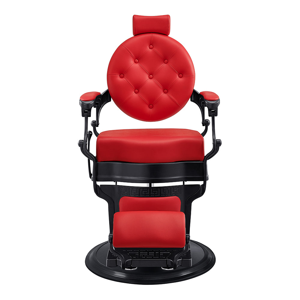 The Viking Modern Barber Chair Red DIR