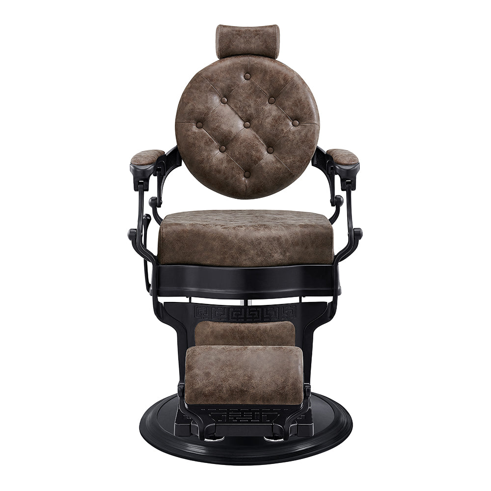 The Viking Modern Barber Chair Vintage Brown DIR