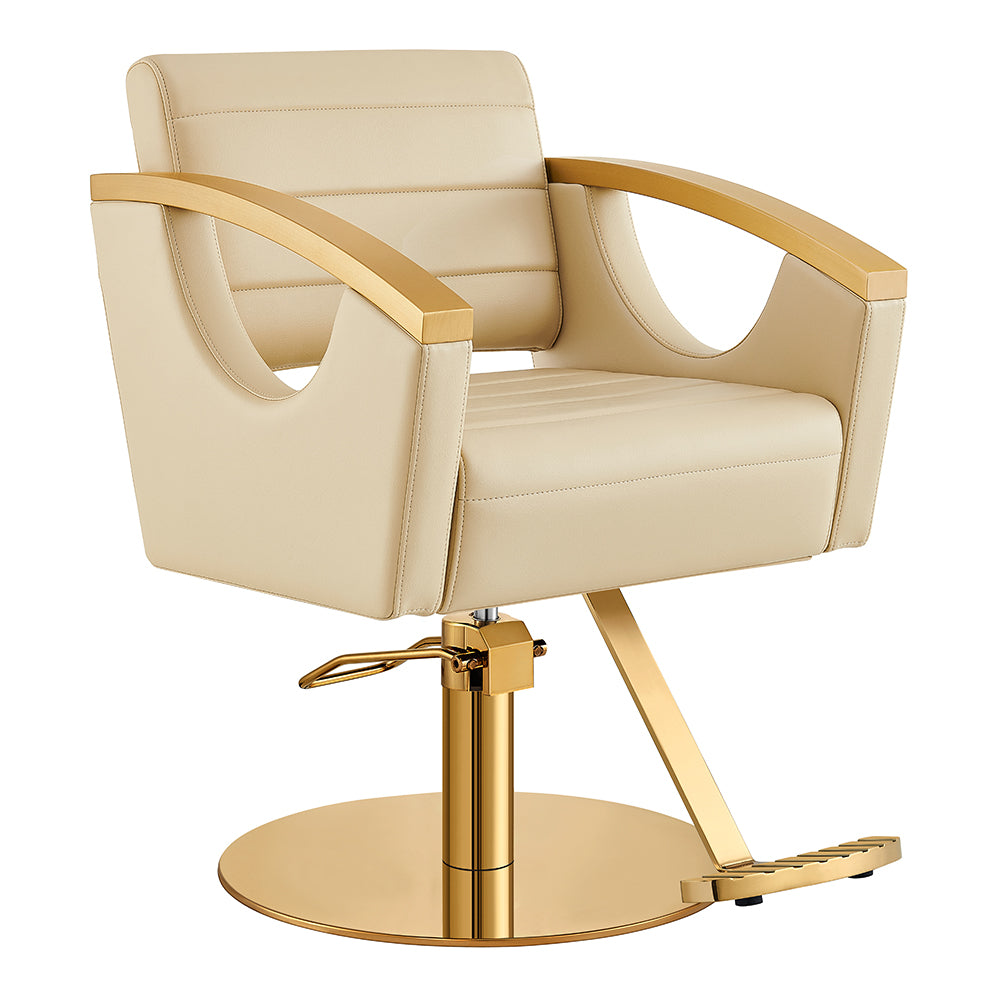 Bello Gold Classic Salon Chair Beige DIR