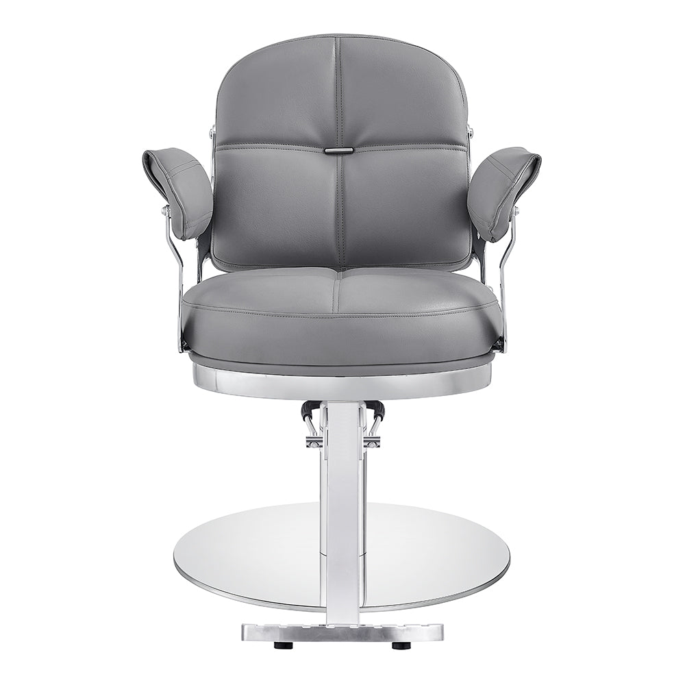 Milano Salon Hairdressing Styling Chair Gray DIR