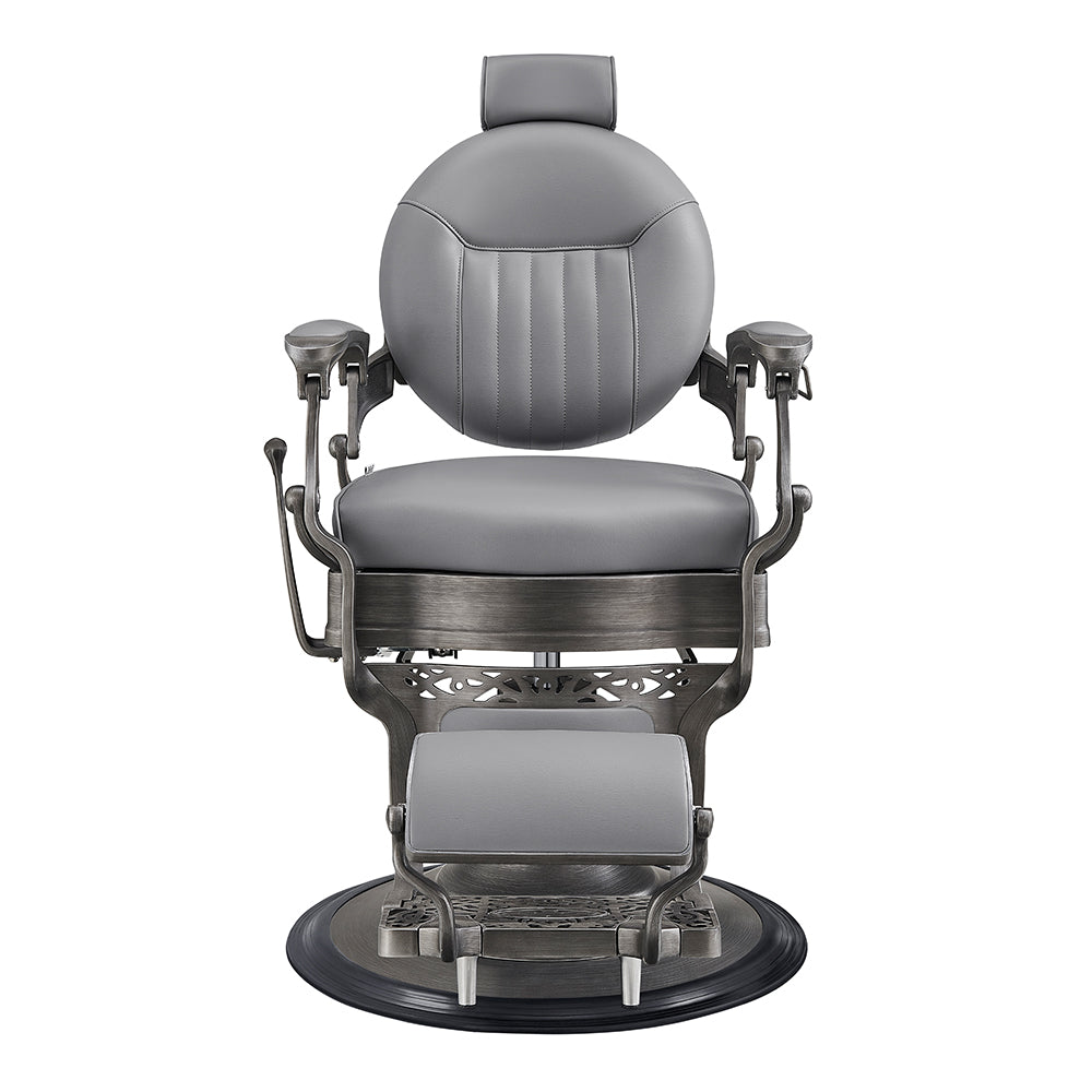 Kaiser II Retro Style Barber Chair Gray DIR
