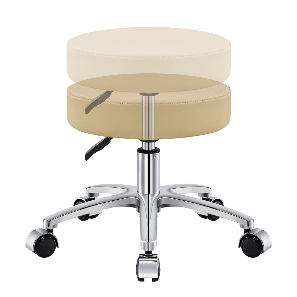 Panda Pedi Stool Beige DIR