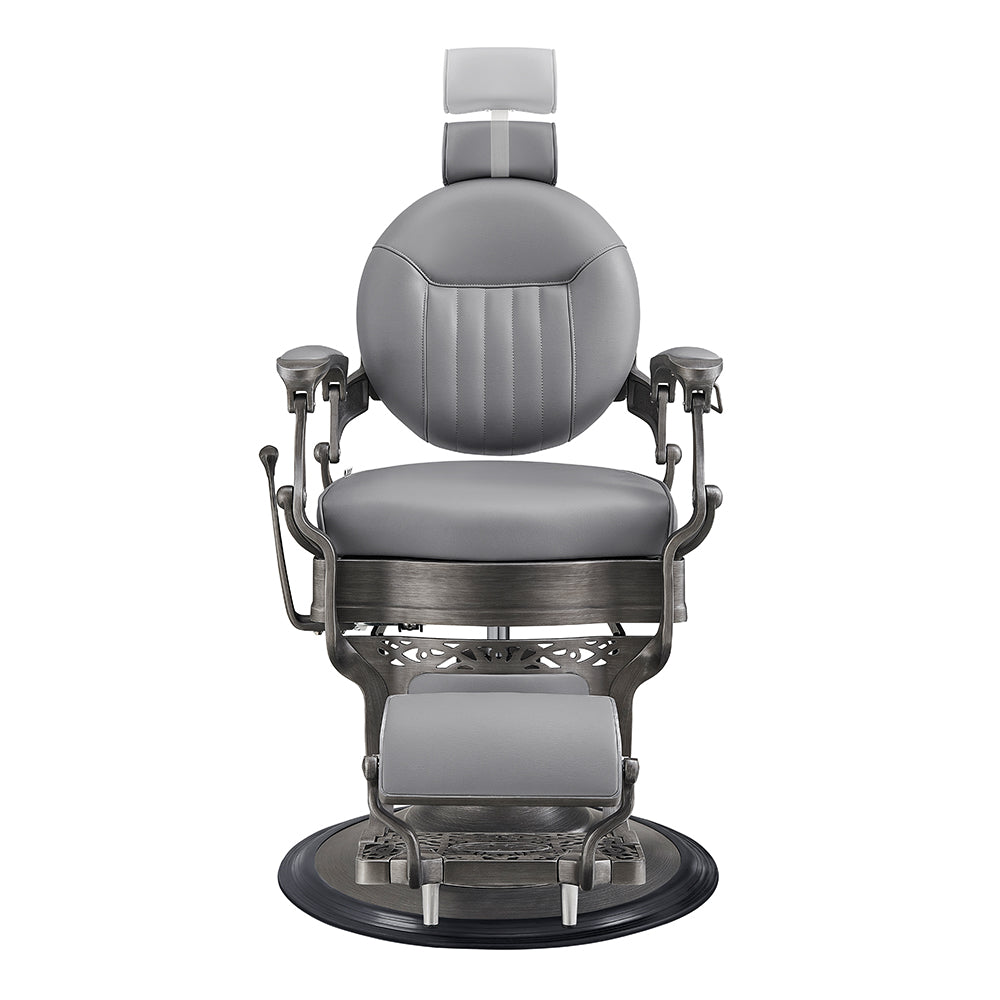Kaiser II Retro Style Barber Chair Gray DIR