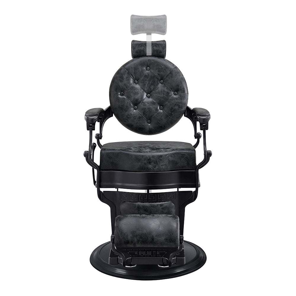 The Viking Modern Barber Chair Vintage Black DIR