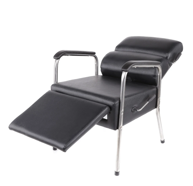 Lever Shampoo Chair with Kickout Legrest Jeffco