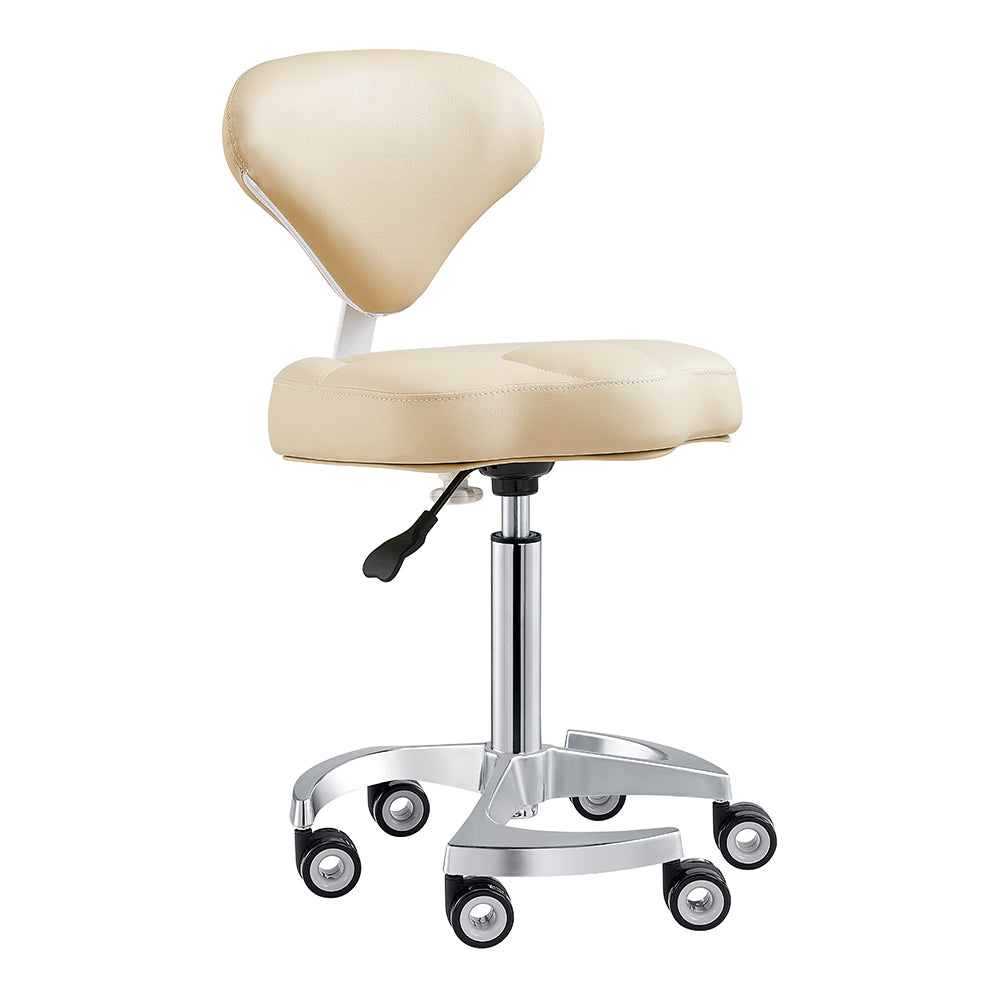 Zen Adjustable Swivel Beige Stool DIR