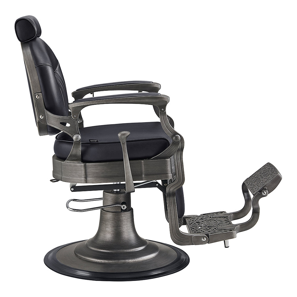 Kaiser II Retro Style Barber Chair Black DIR