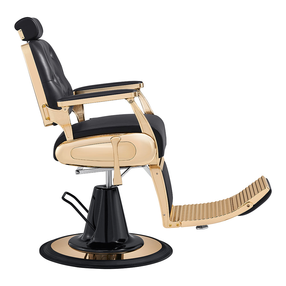 The Cavalier Professional Barber Chair Black DIR
