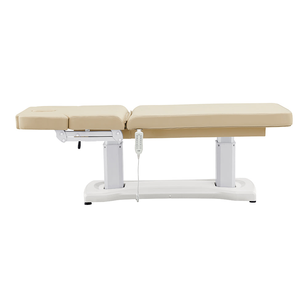 Tranquility 4 Motors Electric Medical Spa Treatment Table Beige DIR
