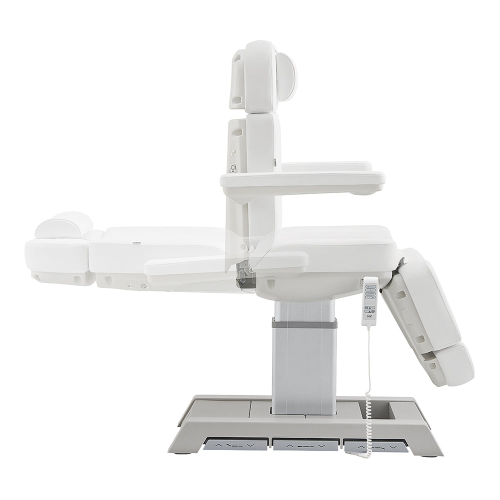 Sydney Medical Chair – 4 Motors with Foot Remote & Hand Remote White DIR