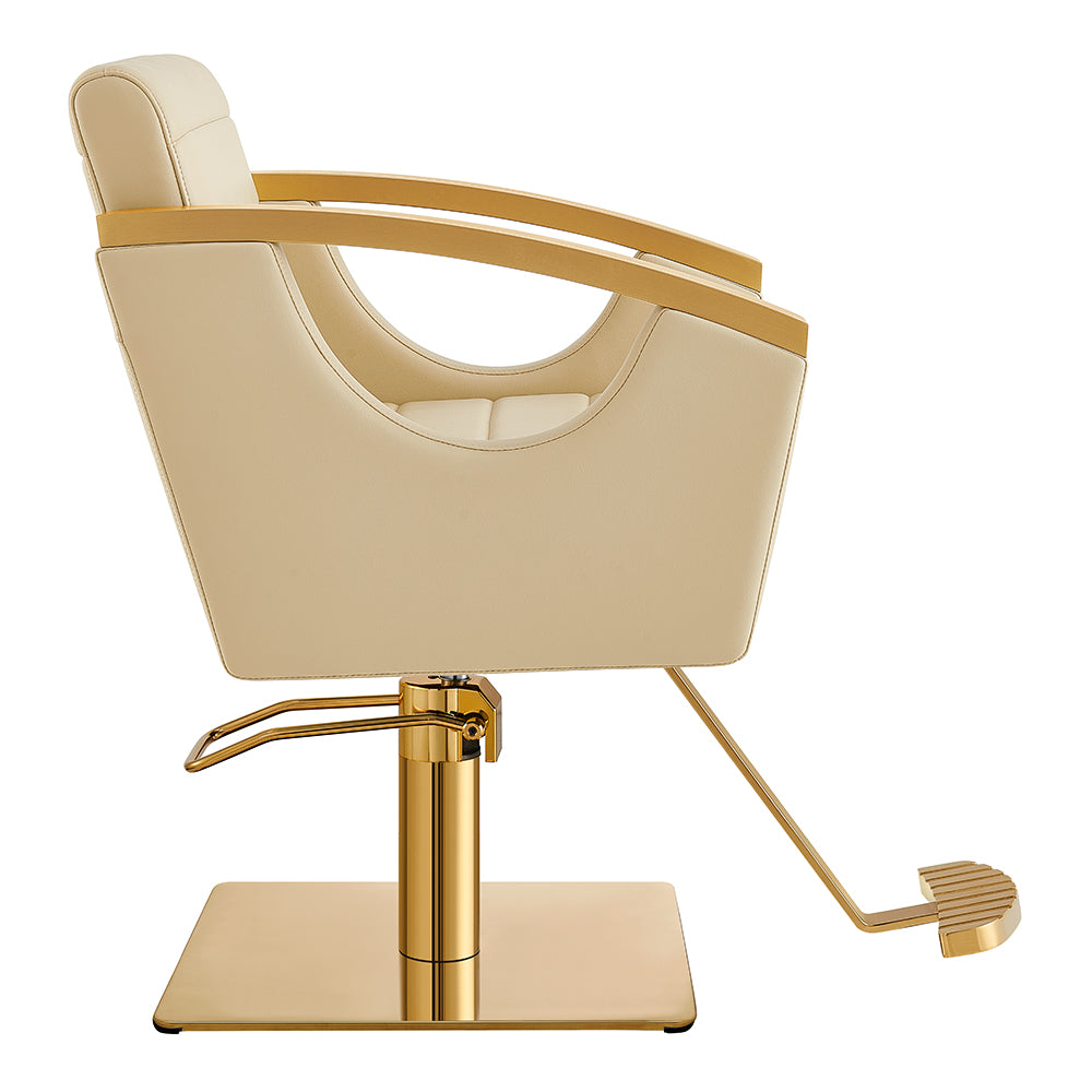 Bello Gold Classic Salon Chair Beige DIR