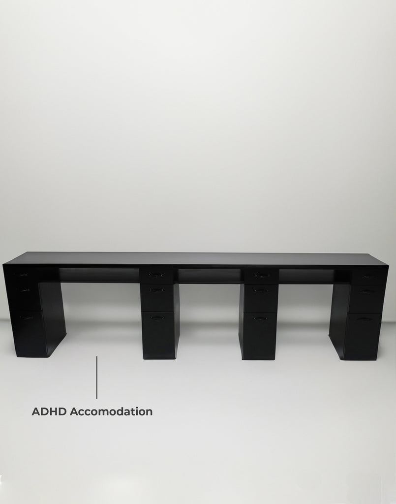 Wheelchair Accessible Manicure Table - Edge Line Belava