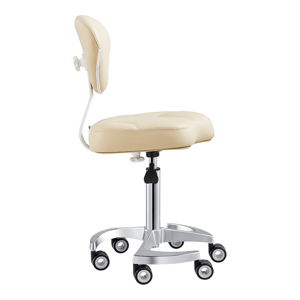 Zen Adjustable Swivel Beige Stool DIR