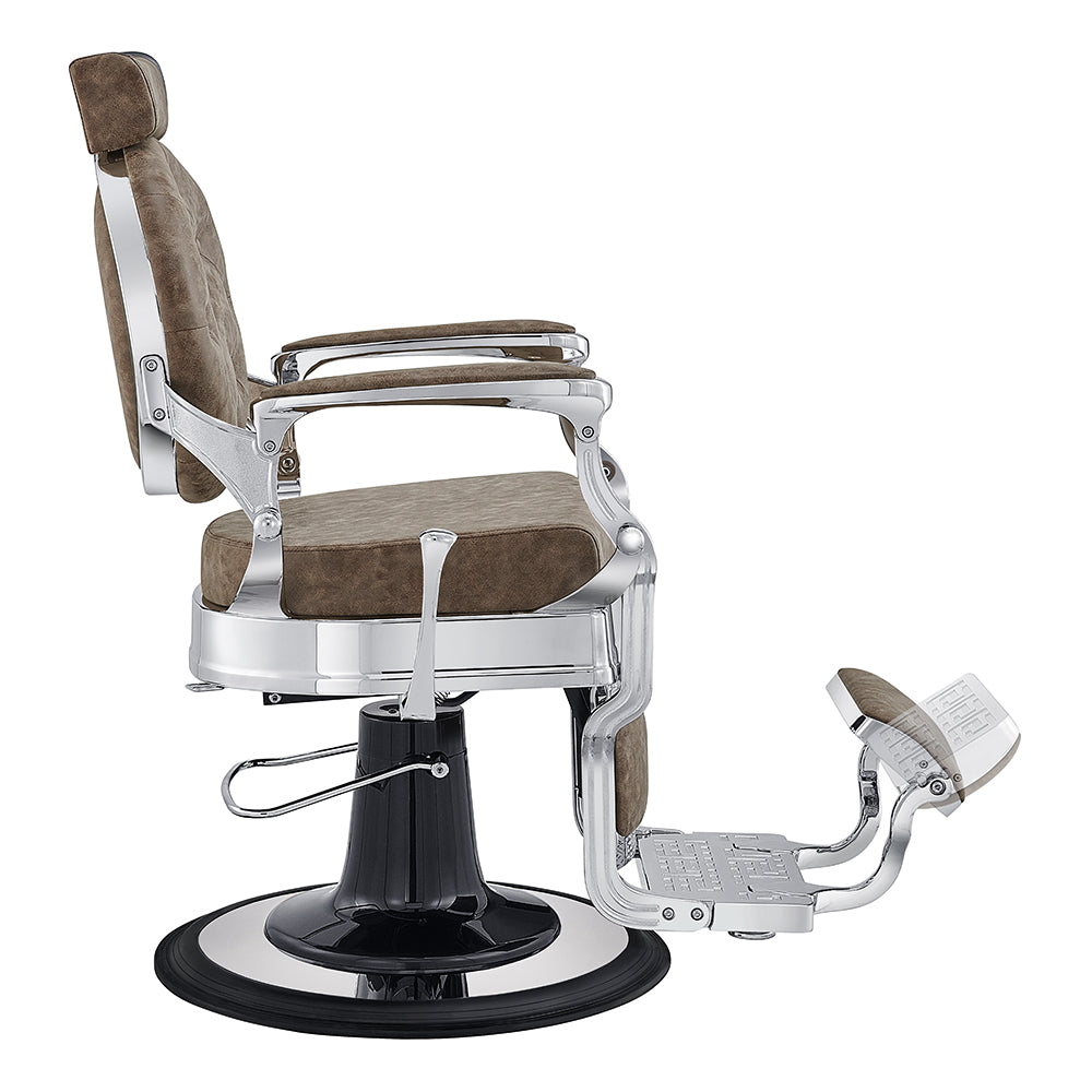 Julius Barber Shop Chair Vintage Brown DIR