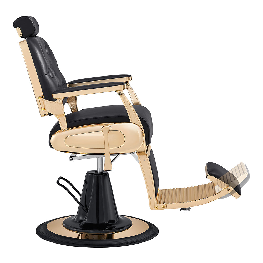 The Cavalier Professional Barber Chair Black DIR