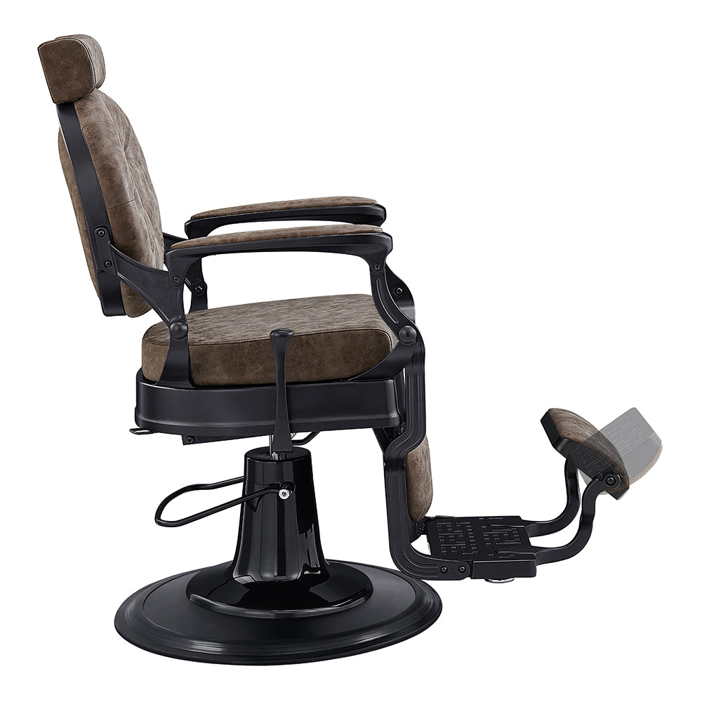 The Viking Modern Barber Chair Vintage Brown DIR