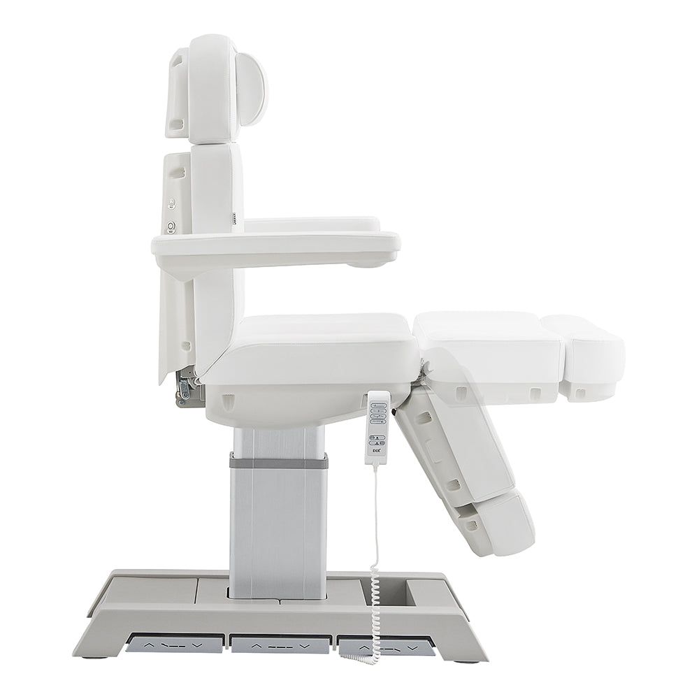 Sydney Medical Chair – 4 Motors with Foot Remote & Hand Remote White DIR