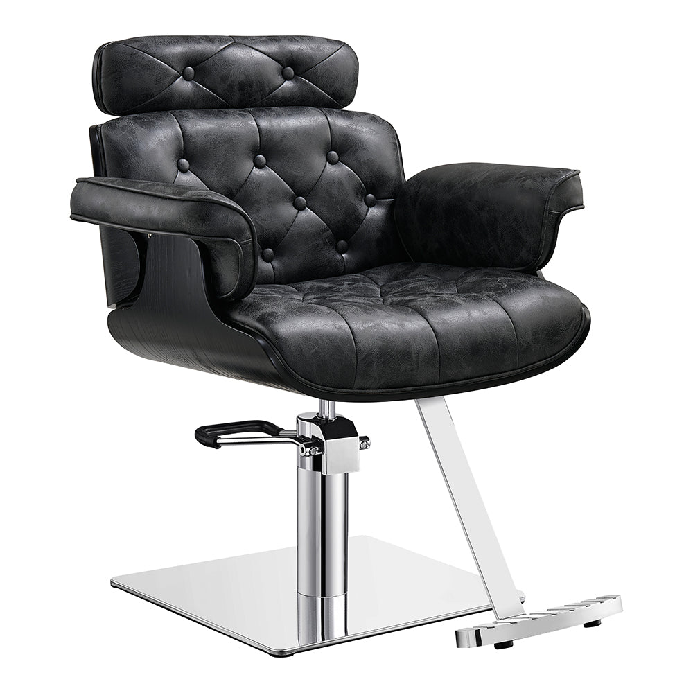 Empress Vintage Styling Chair in Vintage Black DIR