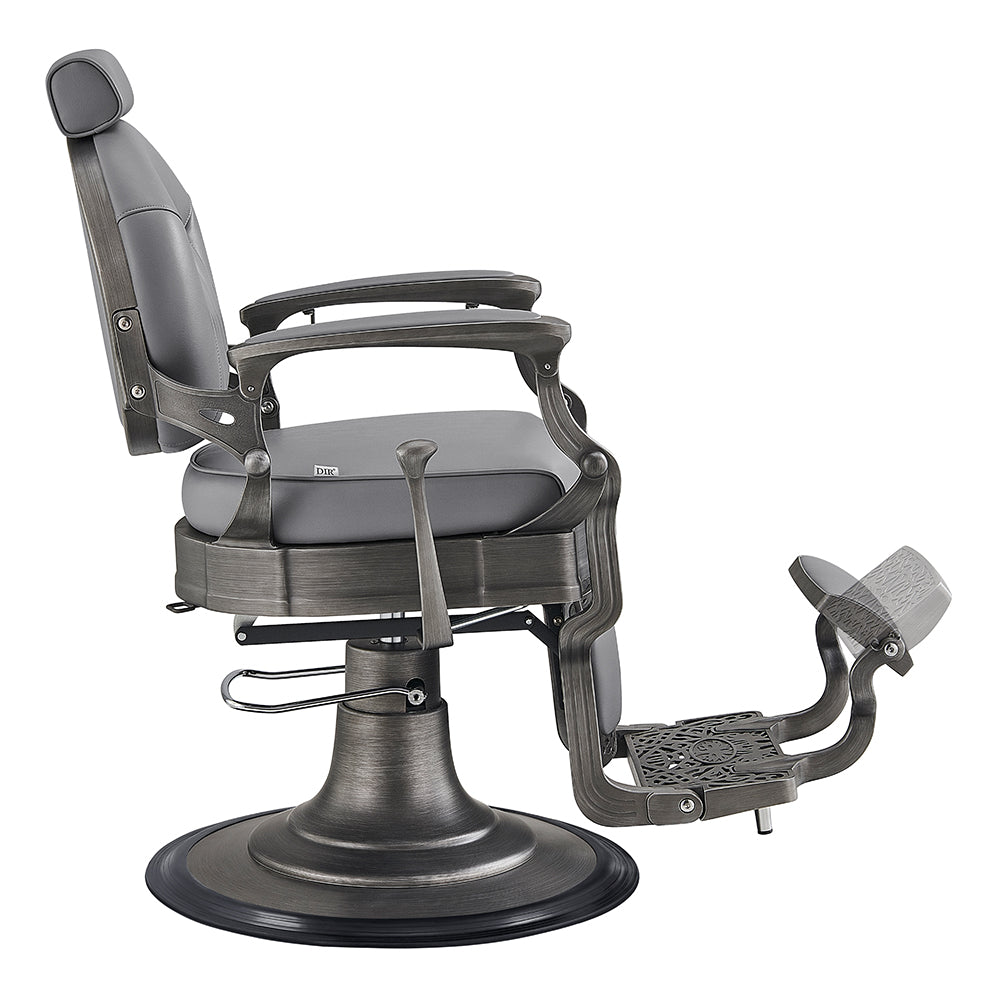 Kaiser II Retro Style Barber Chair Gray DIR