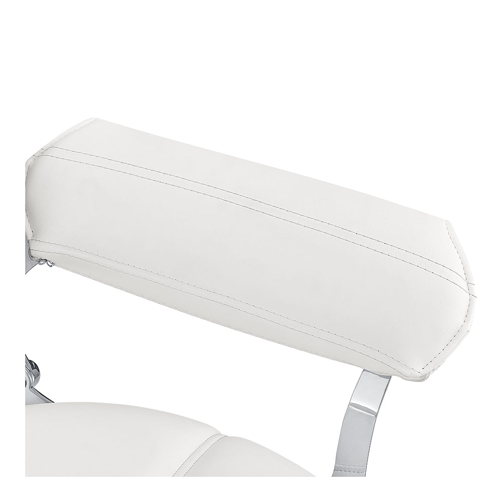 Milano Salon Hairdressing Styling Chair White DIR
