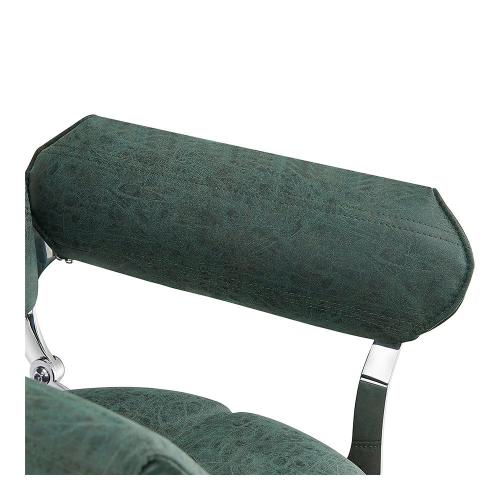 Milano Salon Hairdressing Styling Chair Vintage Green DIR