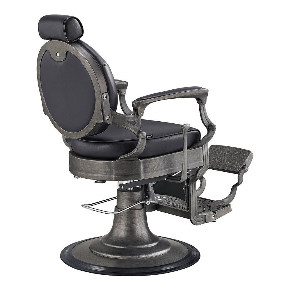 Kaiser II Retro Style Barber Chair Black DIR