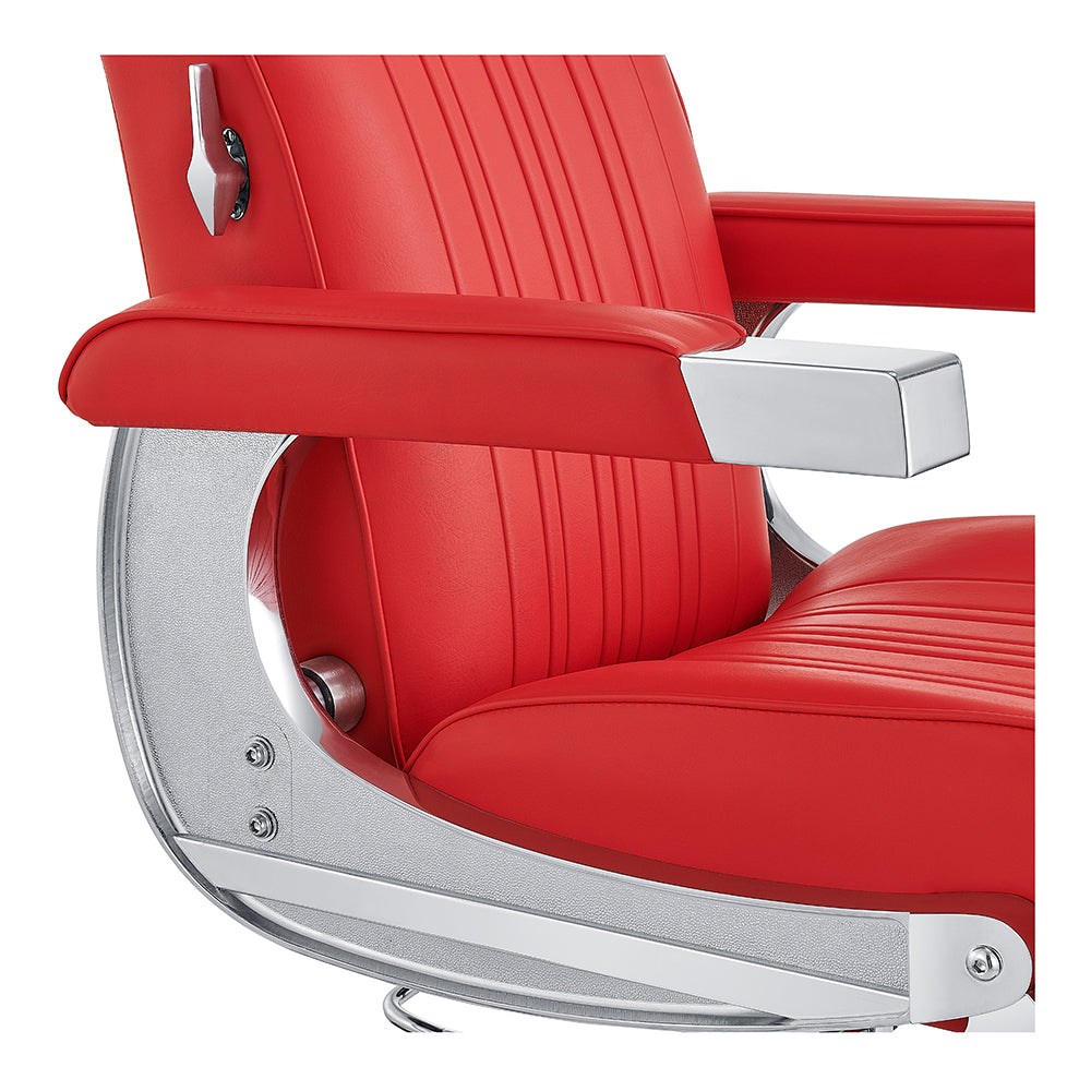 Kingston Barber Chair Red DIR
