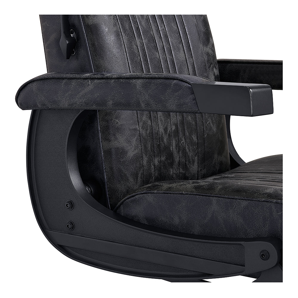 Belgrano Barber Chair Vintage Black DIR