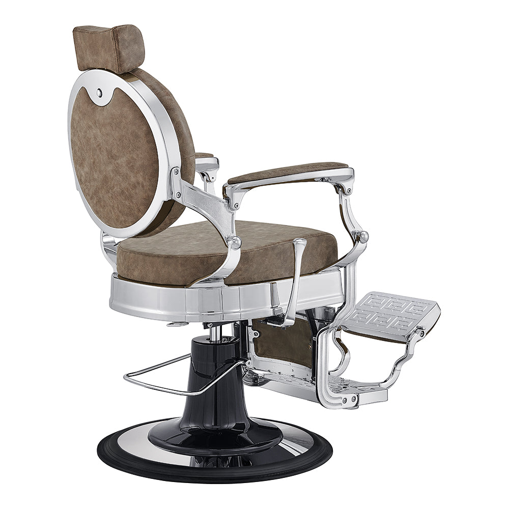 Julius Barber Shop Chair Vintage Brown DIR