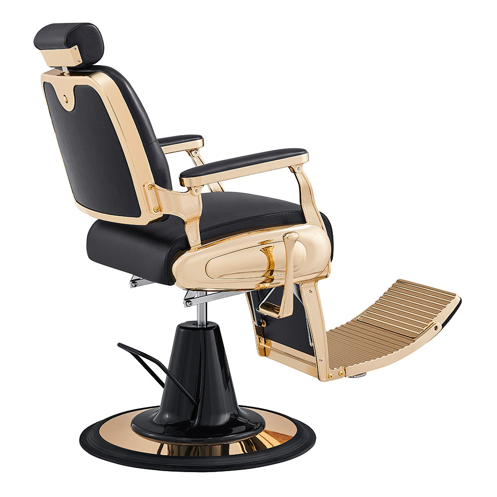 The Cavalier Professional Barber Chair Black DIR