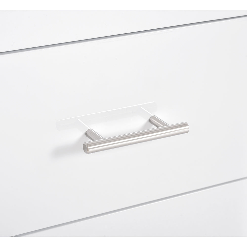 Cannes Manicure Pedicure Trolley Cart White DIR