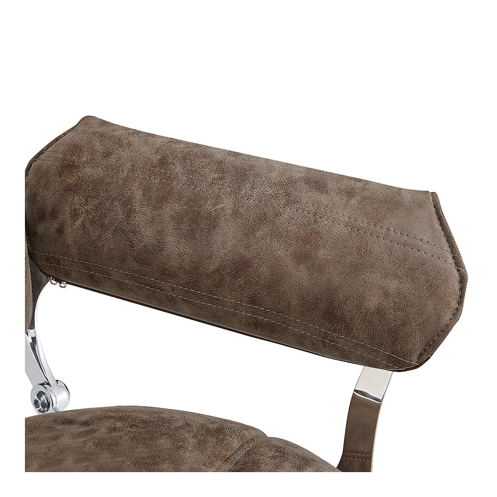 Milano Salon Hairdressing Styling Chair Vintage Brown DIR