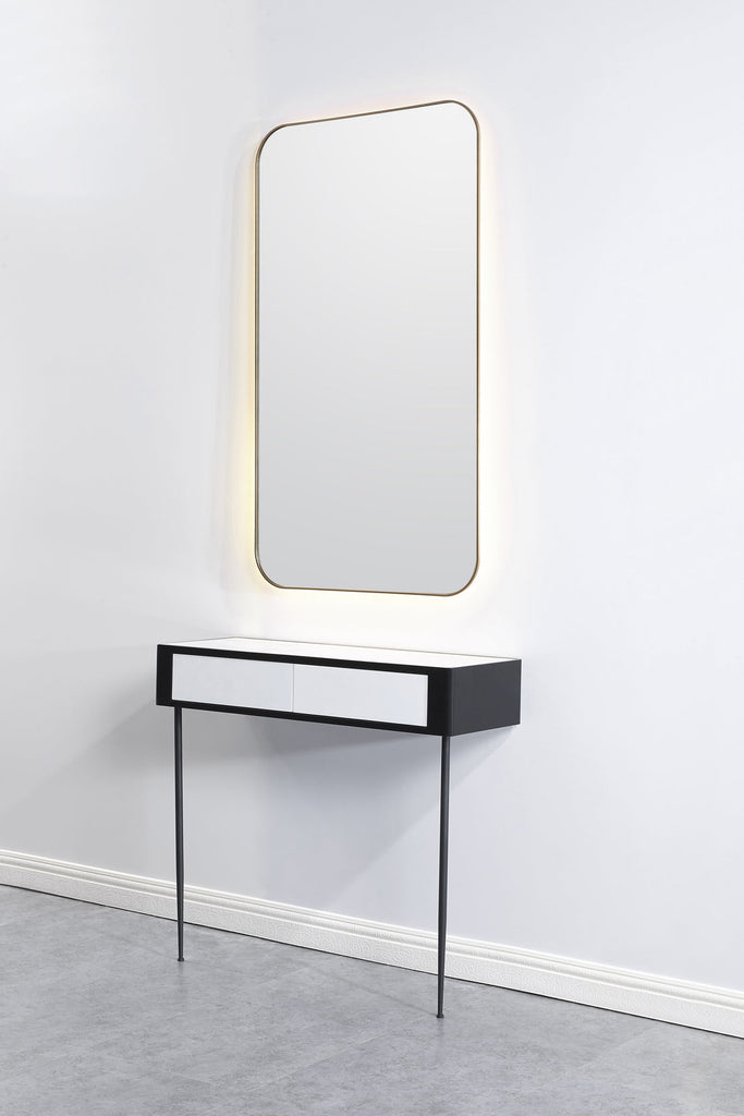ALPS Salon Mirror with LED Light AGS Beauty