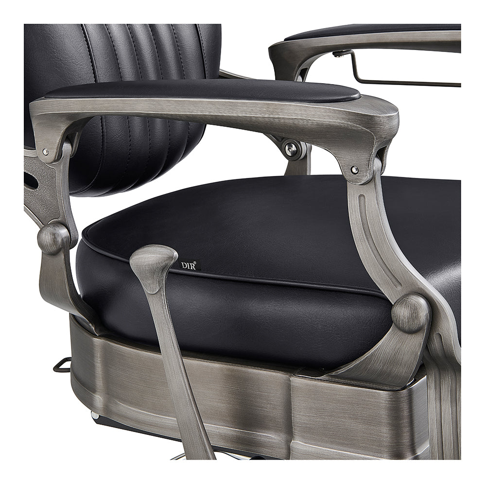 Kaiser II Retro Style Barber Chair Black DIR