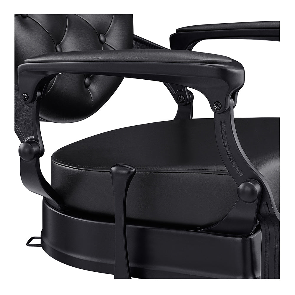 The Viking Modern Barber Chair Black DIR