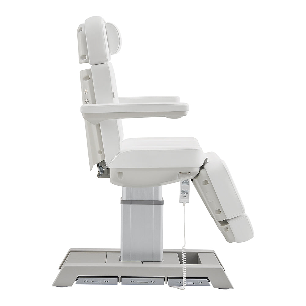 Sydney Medical Chair – 4 Motors with Foot Remote & Hand Remote White DIR