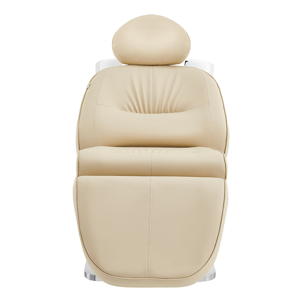 Maximus Full Recline Shampoo Beige Unit With Rotating Seat