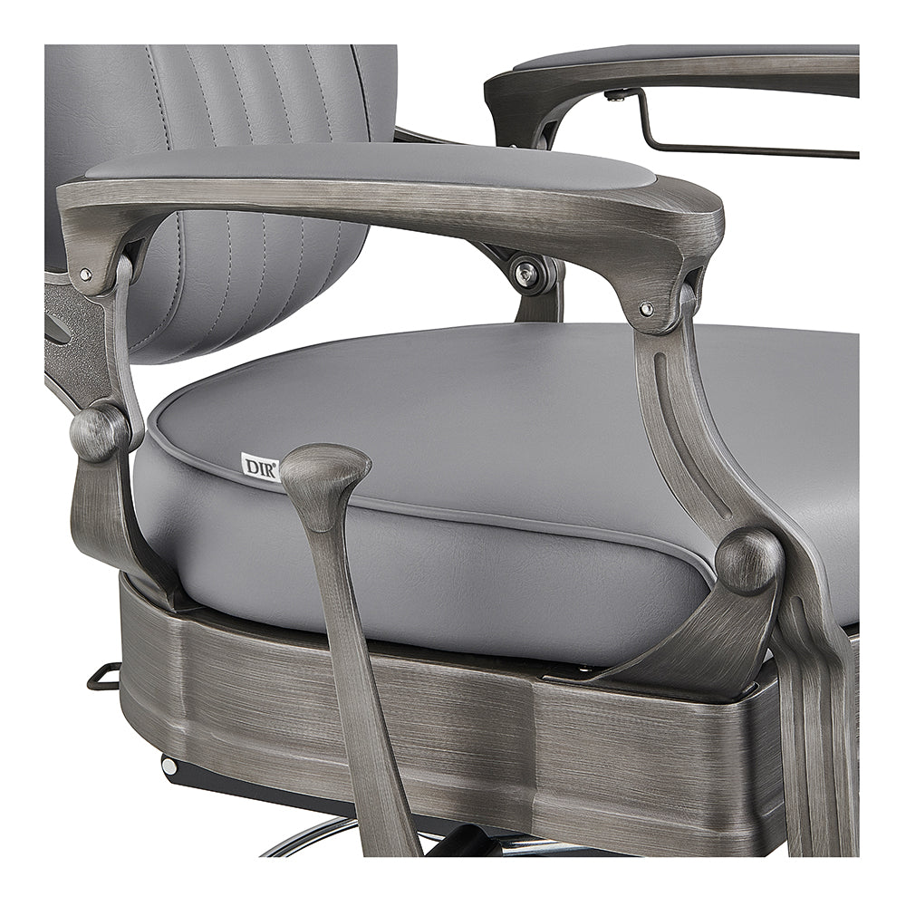 Kaiser II Retro Style Barber Chair Gray DIR